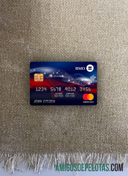 EUA BMO Bank Of Montreal Bank Mastercard Photolook Front exemplo real